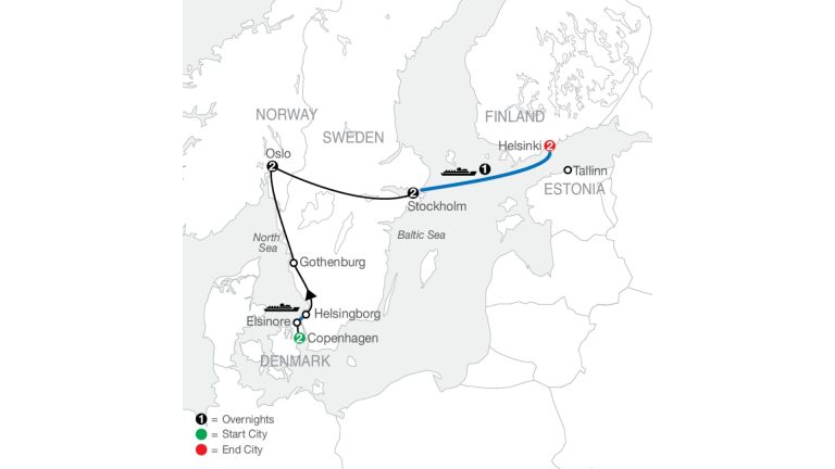 10D9N Northern Capitals (ZT)