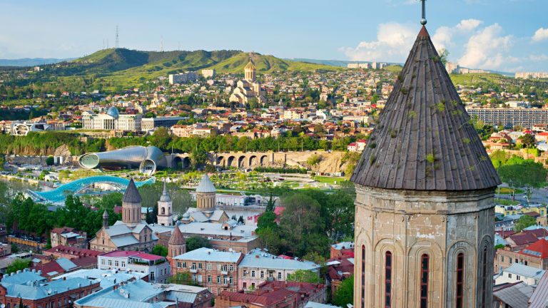 Cityscape of Yerevan