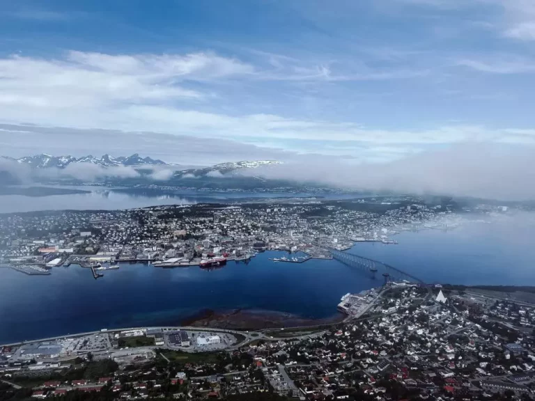 Aerial View of Tromsø