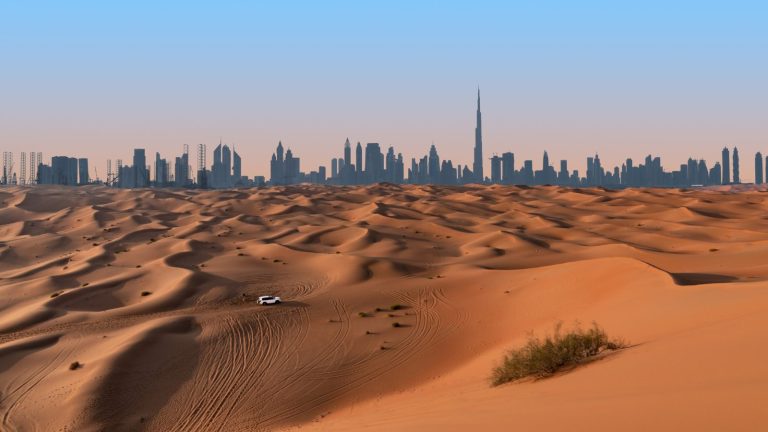 Dubai skyline rising