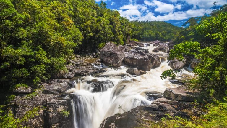 Serene Waterfall