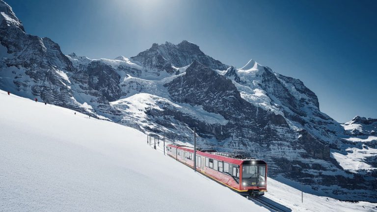 Snow-Covered Mountains