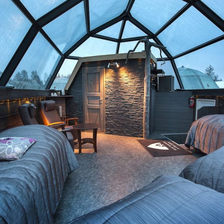 Cozy Glass Dome Room