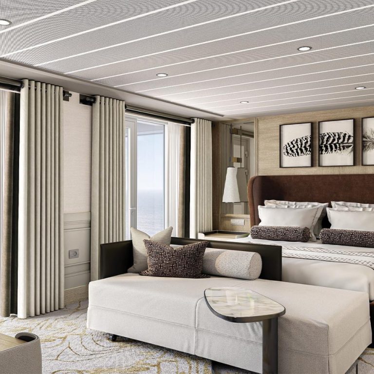 Cozy Cruise Ship Bedroom