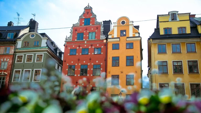 Vibrant Stockholm Buildings