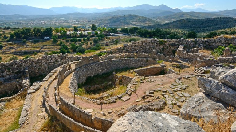 Ancient ruins of Delphi