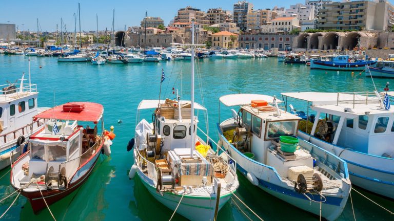 Boats docked