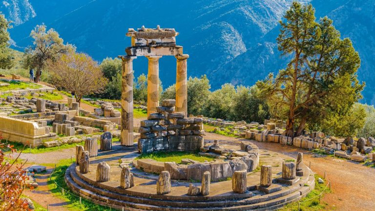 Ancient ruins of Delphi