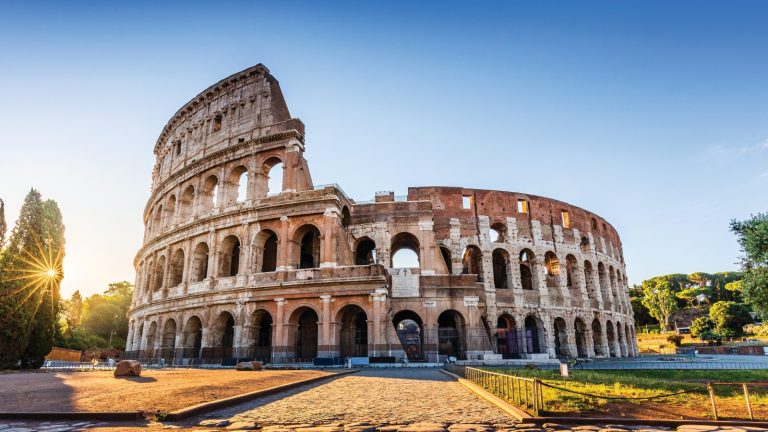 Iconic Colosseum in Rome