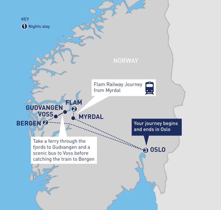 Railbookers: 8D7N Norway in a Nutshell