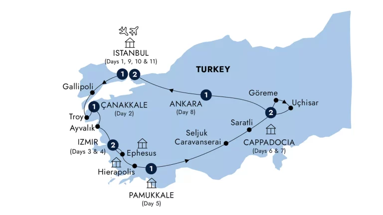 11D10N Wonders of Turkey