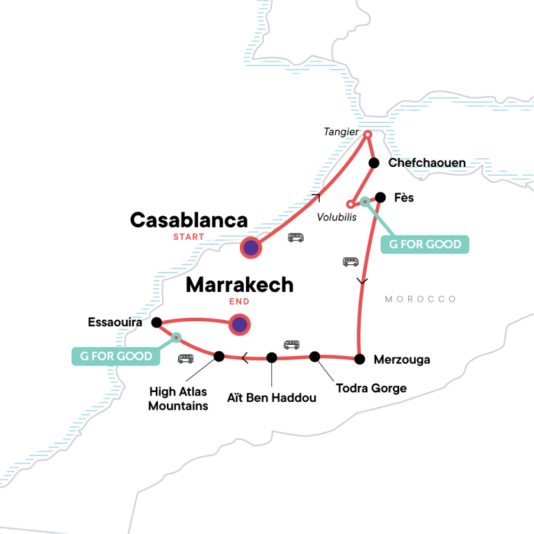 15D14N Highlights of Morocco
