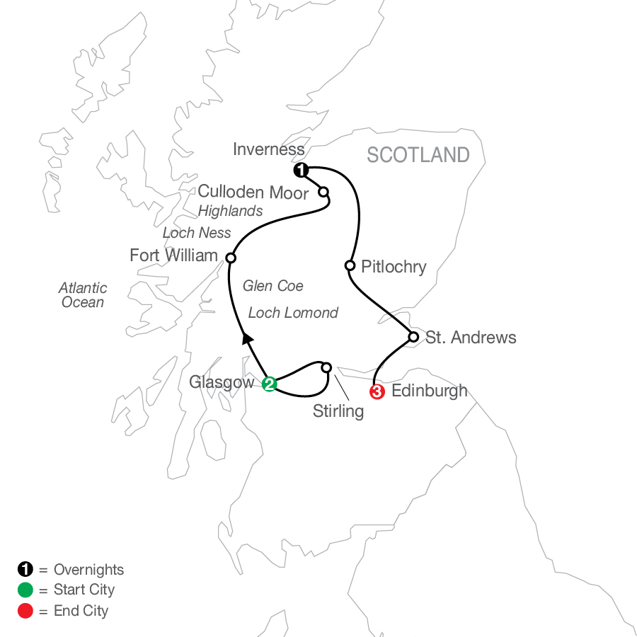 7D6N Scottish Escape (KASX)